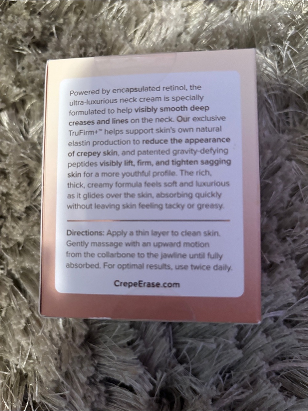 Crêpe Erase Body Firm Ultra-Smoothing Neck Repair - Pink - Picture 3 of 6